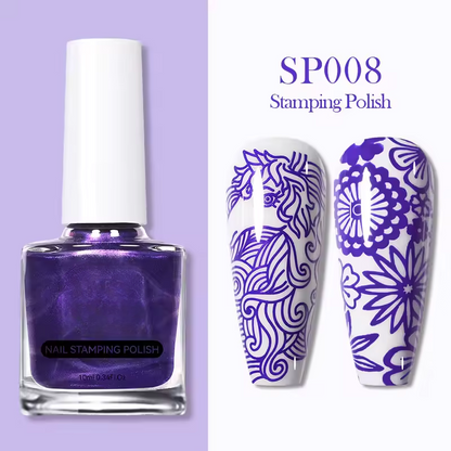 Nail stamping kit