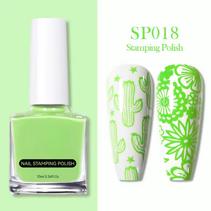 Nail stamping kit