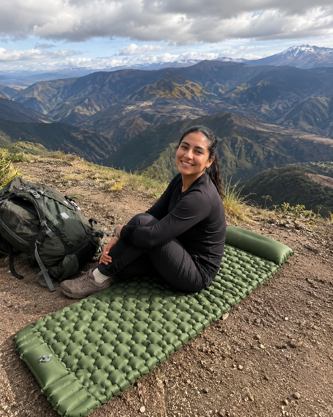 Puffora™ Self-Inflating Outdoor Comfort Mat