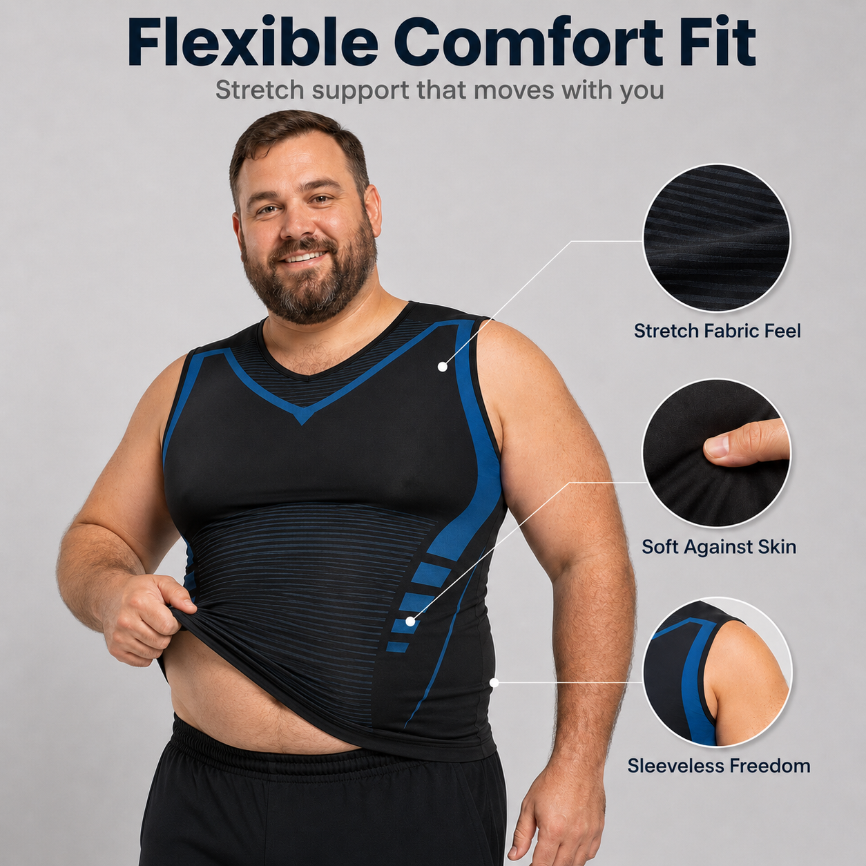 CoreSculpt Men’s Shaping Compression Tank