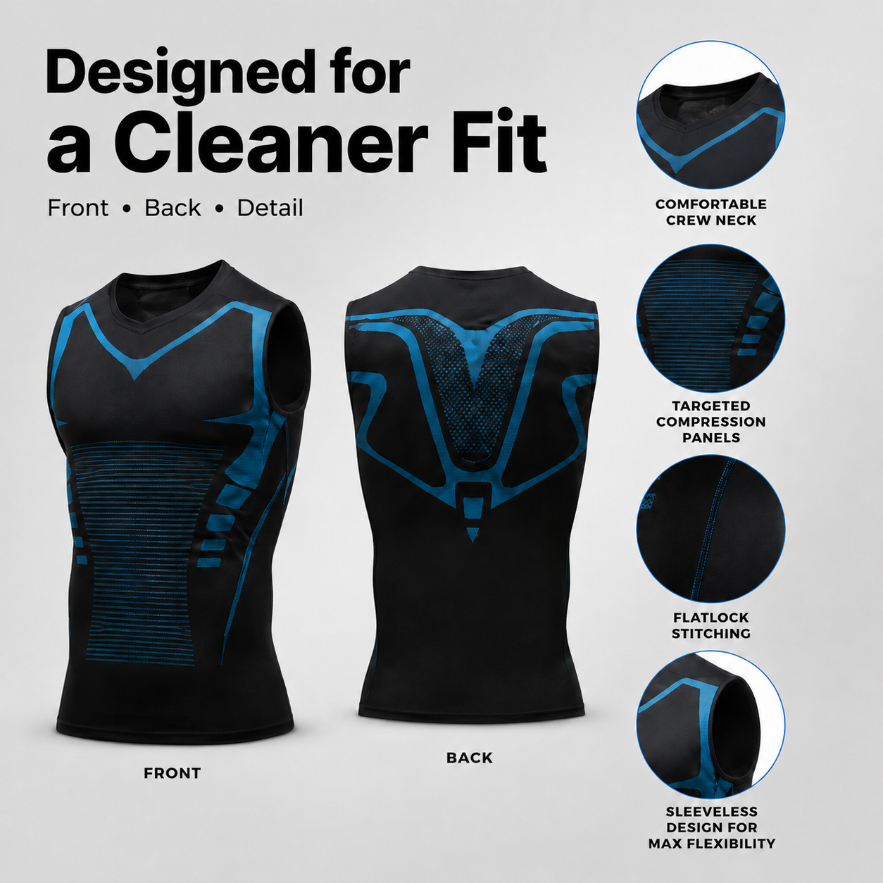 CoreSculpt Men’s Shaping Compression Tank