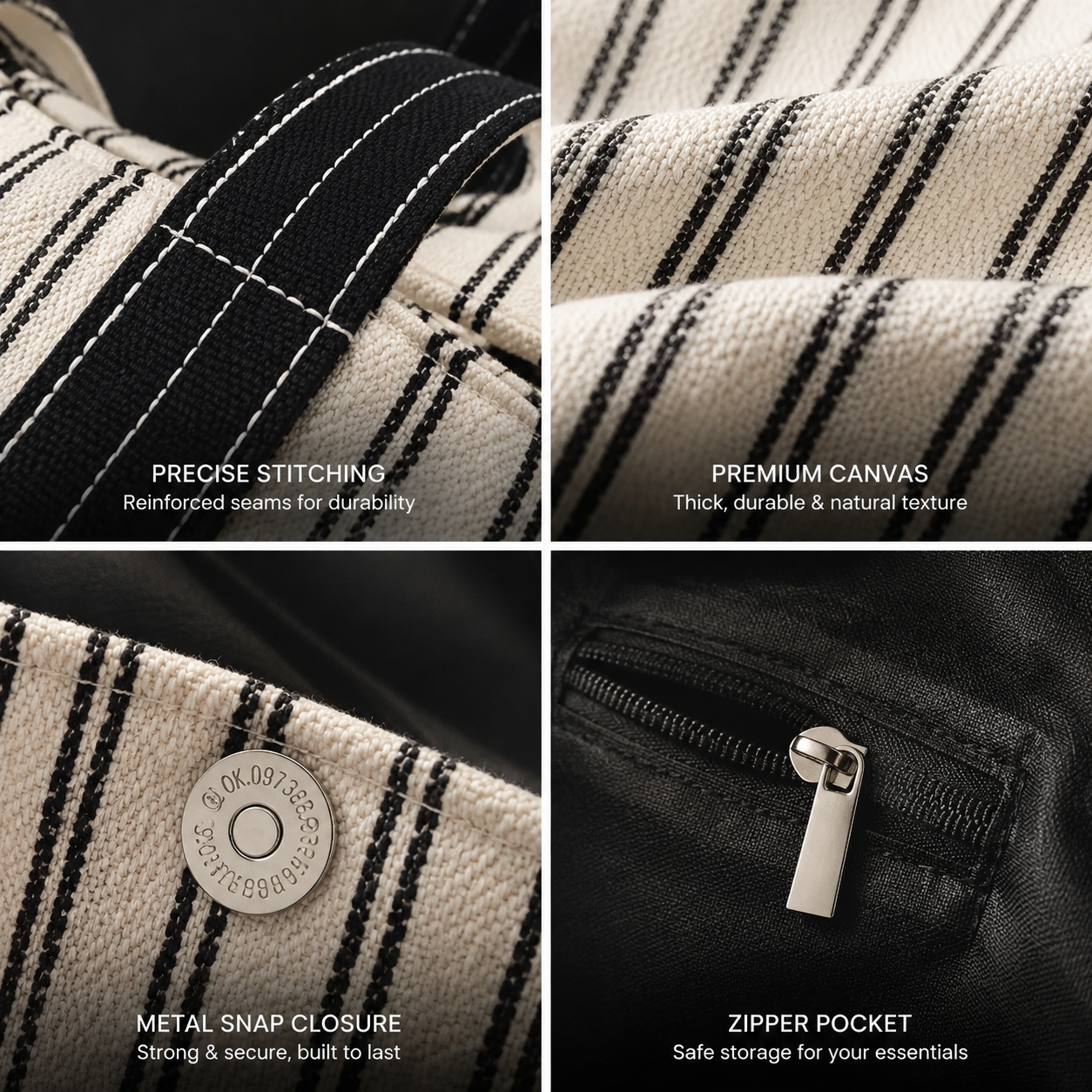 The Essential Stripe Tote