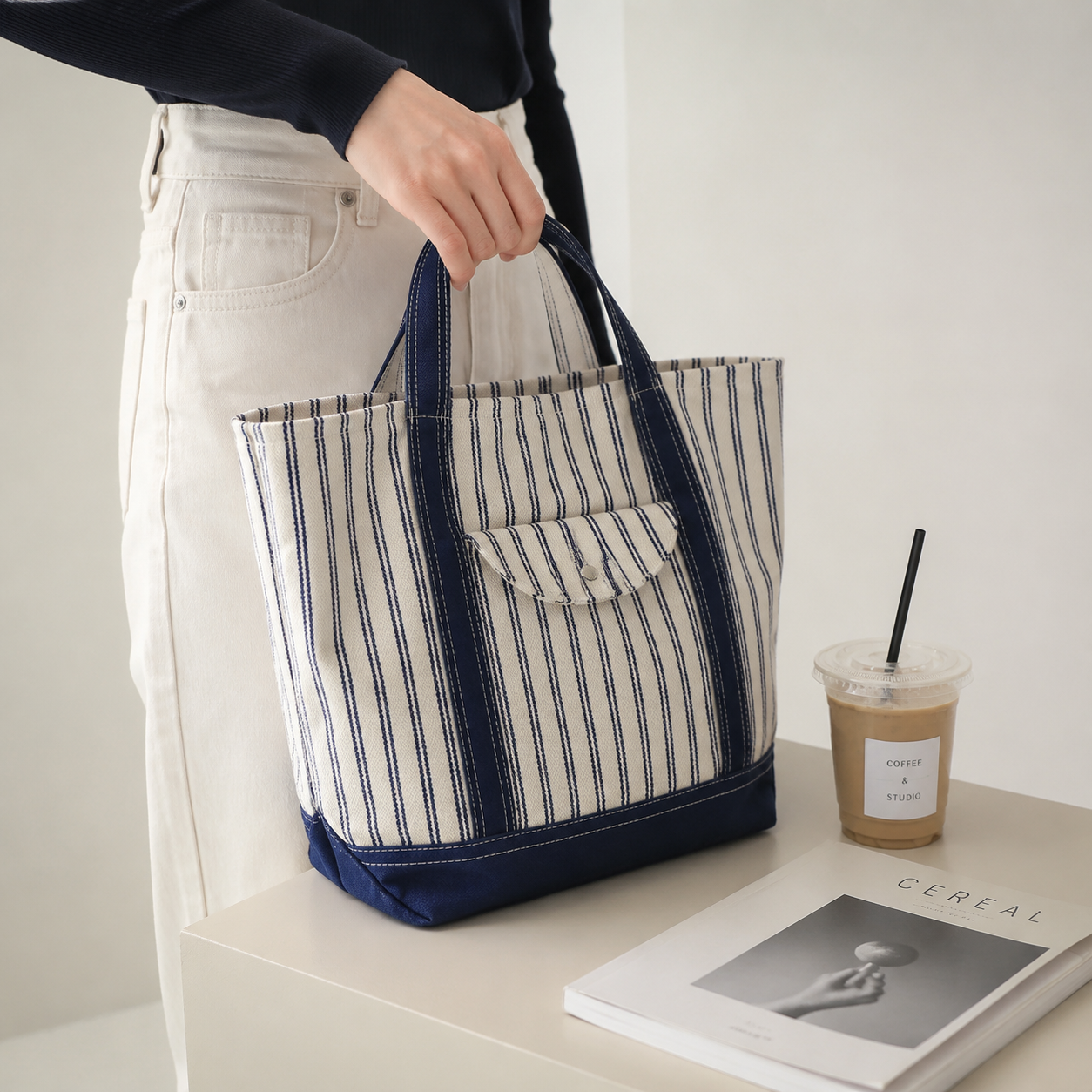 The Essential Stripe Tote