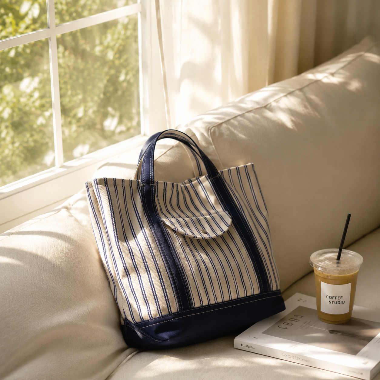 The Essential Stripe Tote