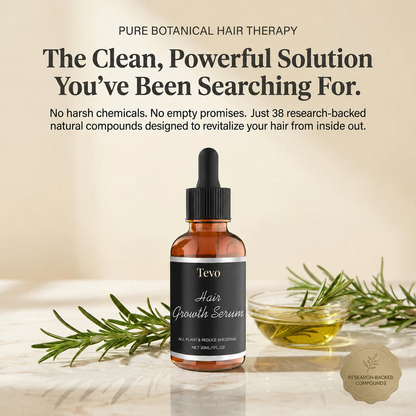 Tevo™ Hair Growth Serum - #1 Hair Growth Solution for Black Women