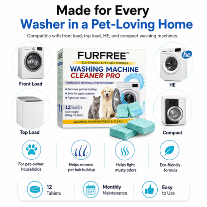 FurFree™ Washing Machine Cleaner Pro