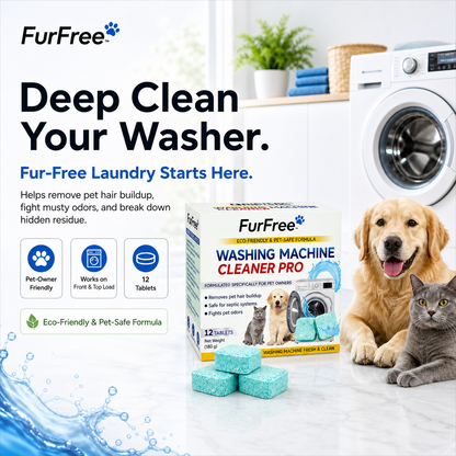 FurFree™ Washing Machine Cleaner Pro