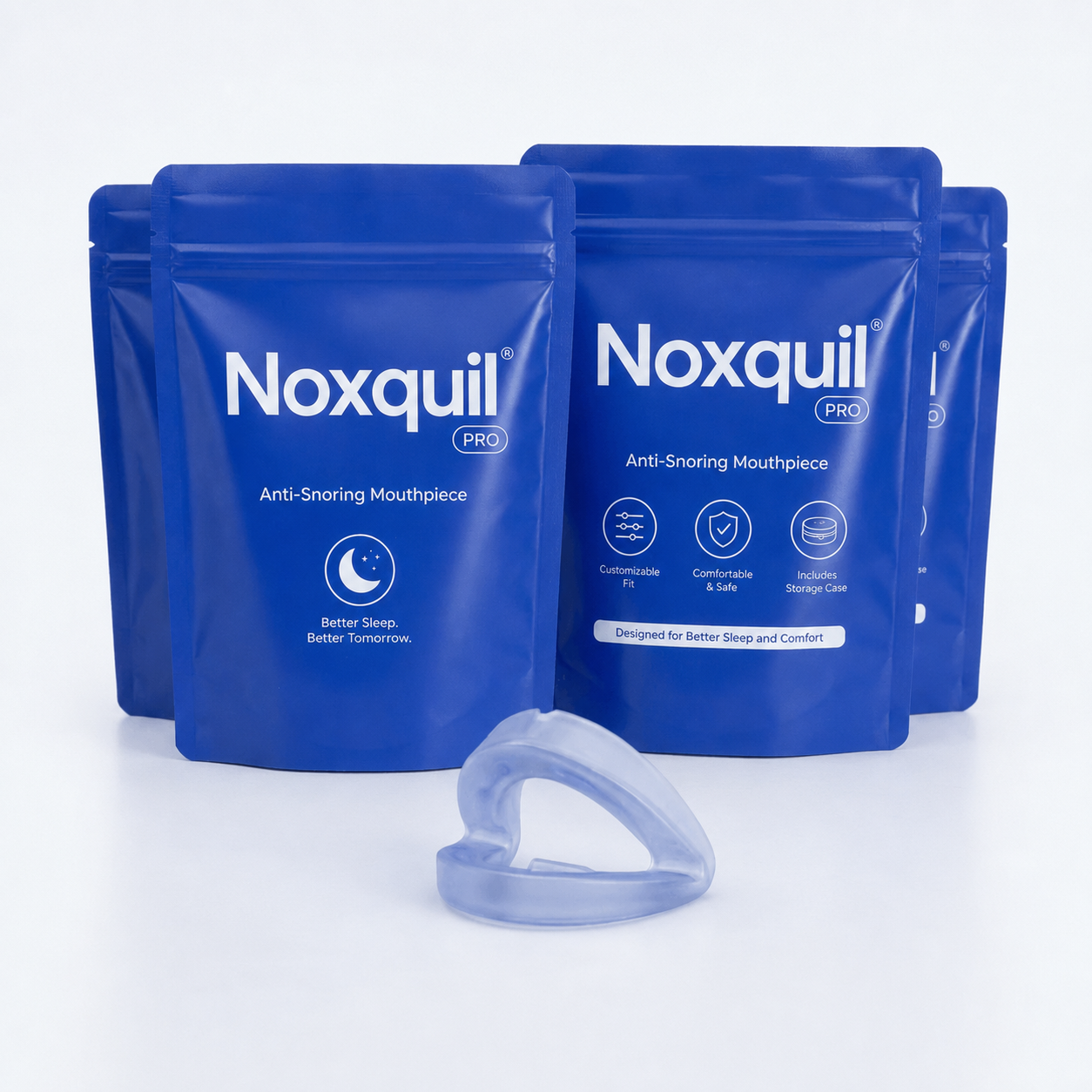 Noxquil - The Quiet Anti-Snoring Mouthpiece Universal Size