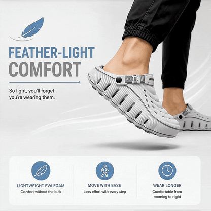 Elarrose- 🎁LAST DAY SALE - 50%OFF - Cloud Walk Men's Clogs