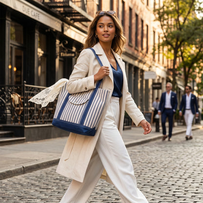 The Essential Stripe Tote